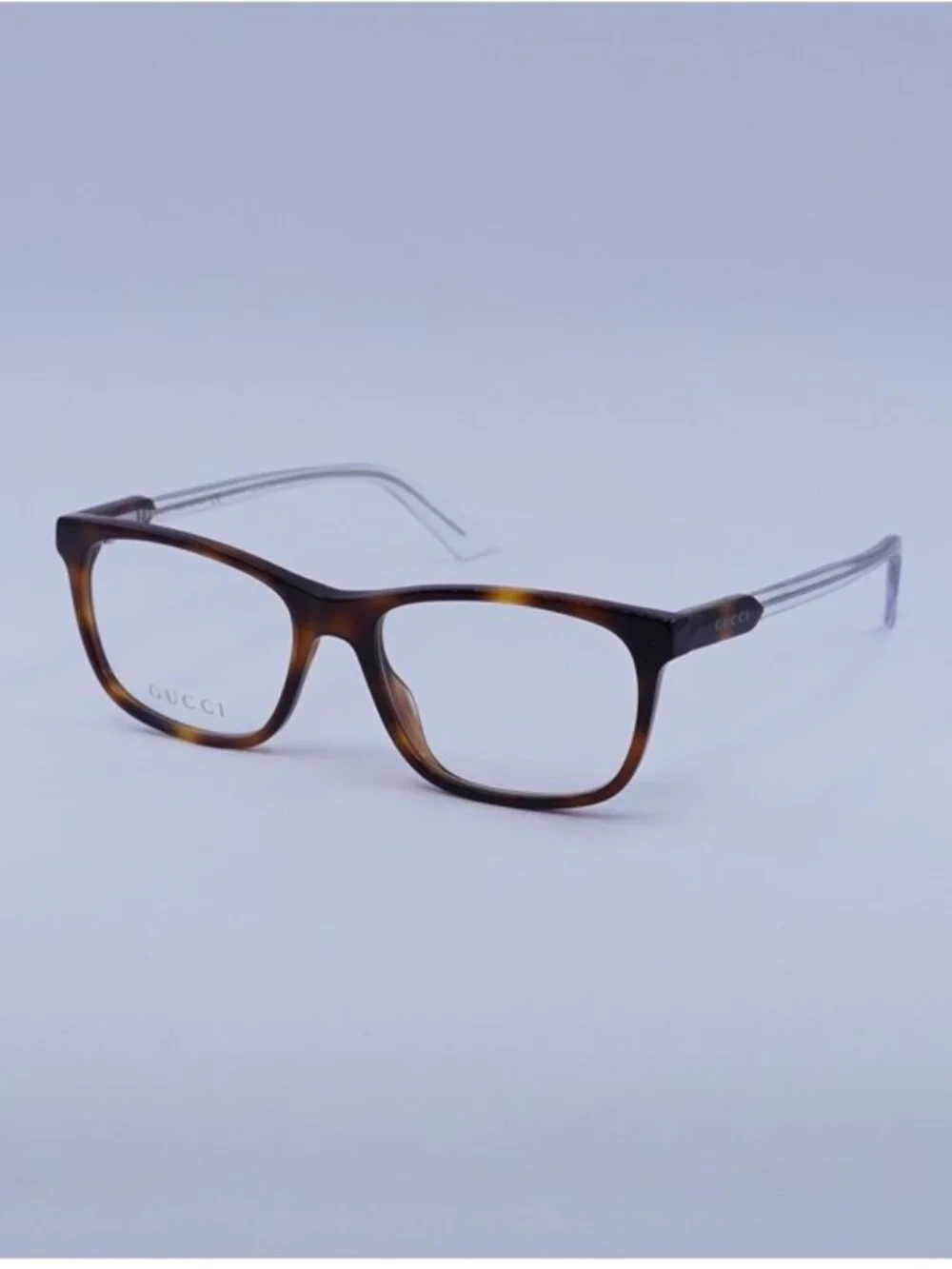 Gucci GG0490O 003 Eyeglasses Havana 53mm Rectangle Frame